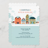 クリスマスビレッジ招待状 招待状 (正面/裏面)