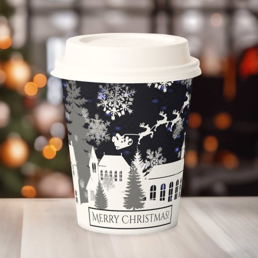 クリスマスビレッジ紙カップ 紙コップ