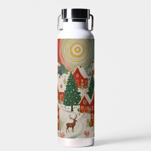 クリスマスビレッジ ウォーターボトル (正面)