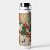 クリスマスビレッジ ウォーターボトル (背面)