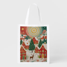 クリスマスビレッジ エコバッグ