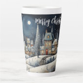 クリスマスビレッジ カフェラテマグ (正面)