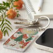 クリスマスビレッジ キーホルダー (正面右)