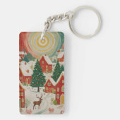 クリスマスビレッジ キーホルダー (裏面)