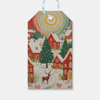 クリスマスビレッジ ギフトタグ