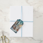 クリスマスビレッジ ギフトタグ (より糸付き)