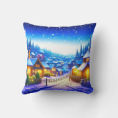 クリスマスビレッジ クッション (裏面)