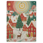 クリスマスビレッジ クリップボード (裏面)