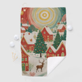 クリスマスビレッジ ゴルフタオル (インサイチュ)