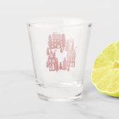 クリスマスビレッジ ショットグラス (裏面)