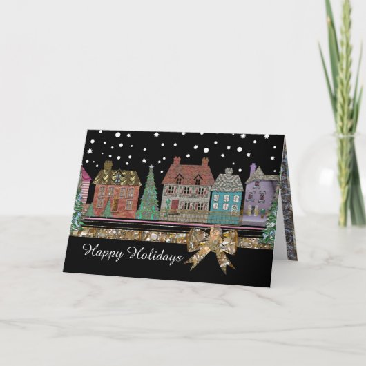 クリスマスビレッジ シーズンカード (正面)