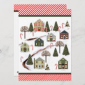 クリスマスビレッジ シーズンカード (正面/裏面)