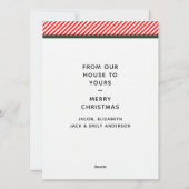 クリスマスビレッジ シーズンカード (裏面)