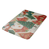 クリスマスビレッジ バスマット (アングル)