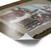 クリスマスビレッジ フォトプリント            (角)