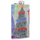 クリスマスビレッジ フラスク (右)