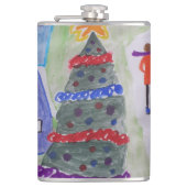 クリスマスビレッジ フラスク (正面)