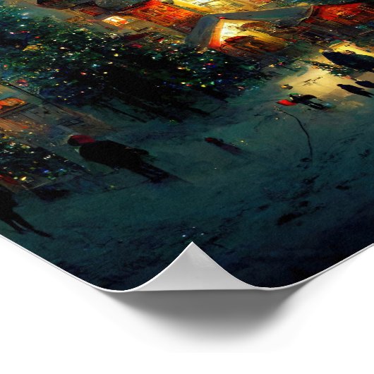 クリスマスビレッジ ポスター (角)