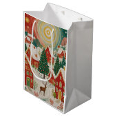 クリスマスビレッジ ミディアムペーパーバッグ (正面アングル)