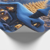 クリスマスビレッジ ラッピングペーパー (角)