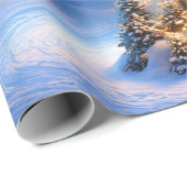 クリスマスビレッジ ラッピングペーパー (ロールコーナー)