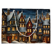 クリスマスビレッジ ラージペーパーバッグ (裏面)