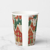 クリスマスビレッジ 紙コップ (右)