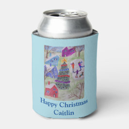 クリスマスビレッジ 缶クーラー