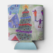 クリスマスビレッジ 缶クーラー (裏面)