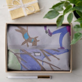 クリスマスビレッジ 薄葉紙 (ギフト)