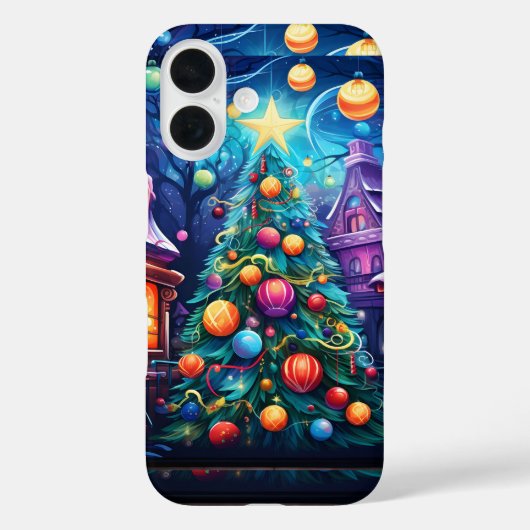 クリスマスビレッジ Case-Mate iPhoneケース (裏面)