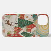 クリスマスビレッジ iPhoneケース (裏面横)