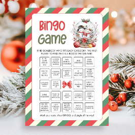 クリスマスビンゴゲーム シーズンカード