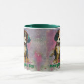 クリスマスビーグルの願い マグカップ (中央)