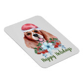 クリスマスビーグルカスタマイズ可能な休日 マグネット (右側)