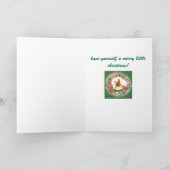 クリスマスビーグルスリーピーコージーパピー シーズンカード (内部)