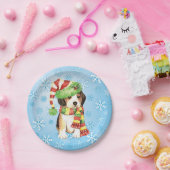 クリスマスビーグル ペーパープレート (パーティー)