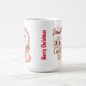 クリスマスビーズコーヒーマグを飲む コーヒーマグカップ (中央)