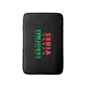 クリスマスビーズホリデーズクリスマス バスマット (正面縦)