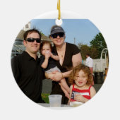 クリスマスビーチの2011家族 セラミックオーナメント (裏面)