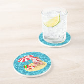 クリスマスビーチサンタ コースター (側面)