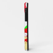 クリスマスビーチサンタ Case-Mate iPhoneケース (裏面/左)