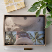 クリスマスビーチサンド雪だるま 薄葉紙 (ギフト)