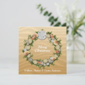 クリスマスビーチシーシェルズヒトデ砂ドル シーズンカード (スタンド正面)