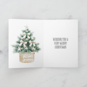 クリスマスビーチヒトデオーナメント カード (内部)