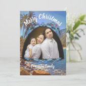 クリスマスビーチファミリーホリデーグリーティング761 シーズンカード (スタンド正面)