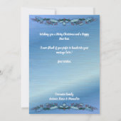 クリスマスビーチファミリーホリデーグリーティング761 シーズンカード (裏面)