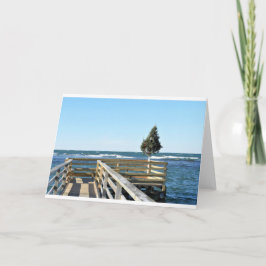 クリスマスビーチボードウォーク カード