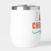 クリスマスビーブスカラフルホリデーツリーズデザイン (正面)