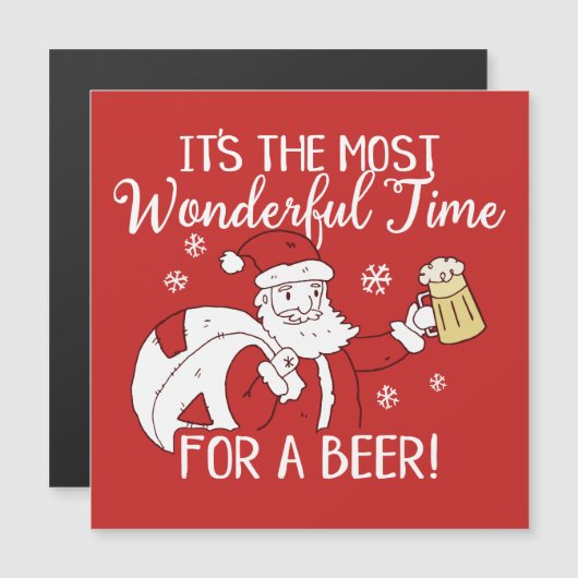 クリスマスビールサンタのためのほとんどのすばらしい時間 (正面/裏面)